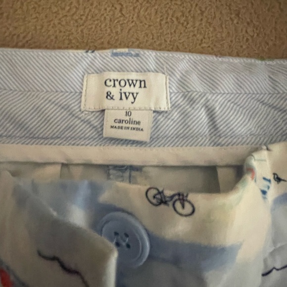 Crown and Ivy size 10 Caroline shorts - Picture 1 of 6